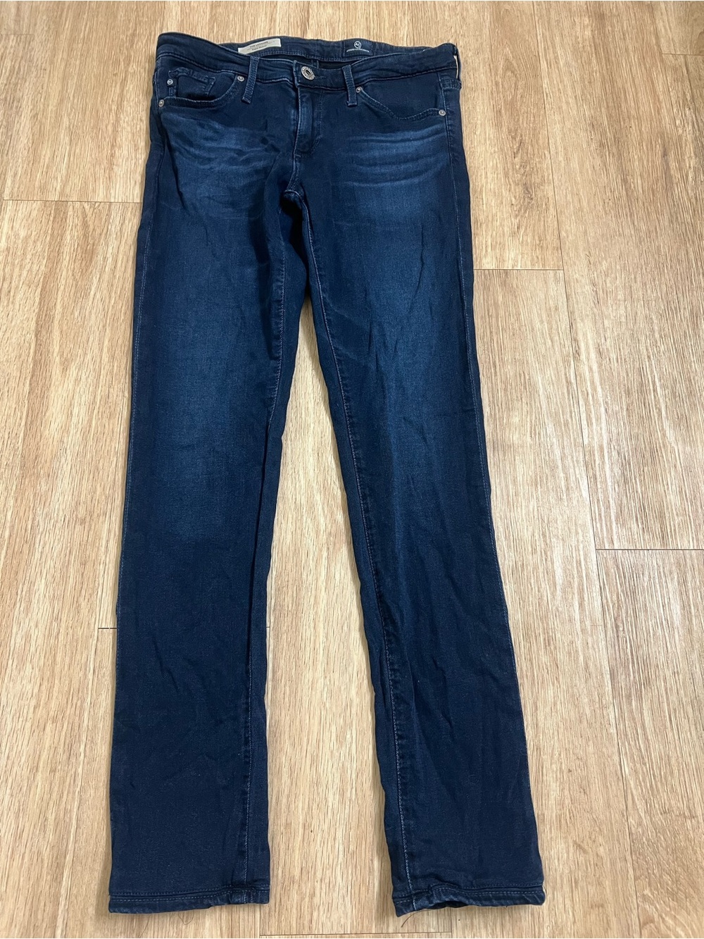 Ag Adriano Goldschmied Dark Indigo Skinny Jeans